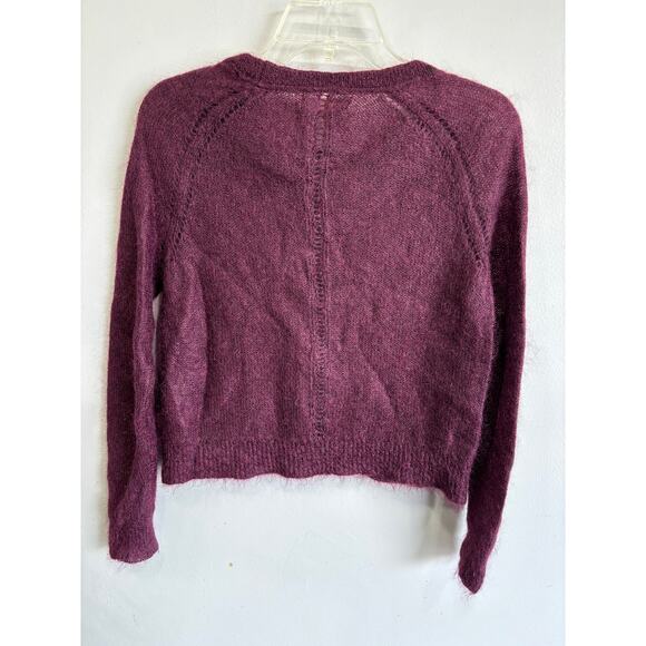 Banana Republic Mohair Blend Pullover Sweater Womens Small Petite Minima… - Picture 3 of 4